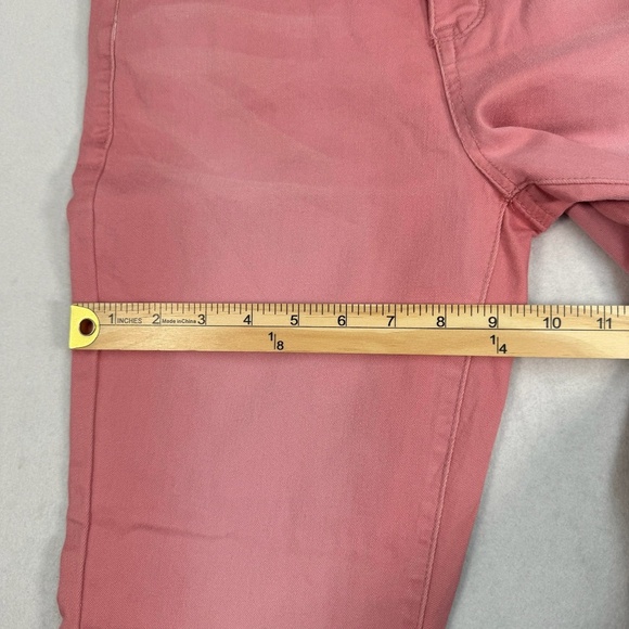 Seven 7 Ankle Skinny Pants Womens Size 6 Pink Mid Rise NWT - Picture 13 of 14